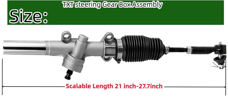 Dr.Acces Golf Cart EZGO TXT MPT Steering Gear Box Assembly for 2001 & Up Golf Carts Replace OEM # 70964-G01 - Image 5